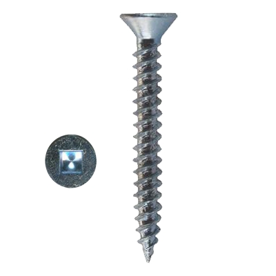 Flat Head Zinc Plated